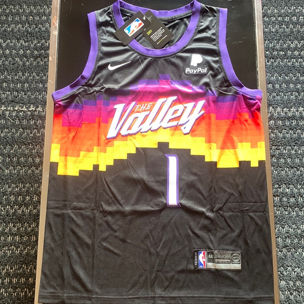 NBA Nike Swingman Devin Booker Phoenix Suns The Valley City Edition Jersey